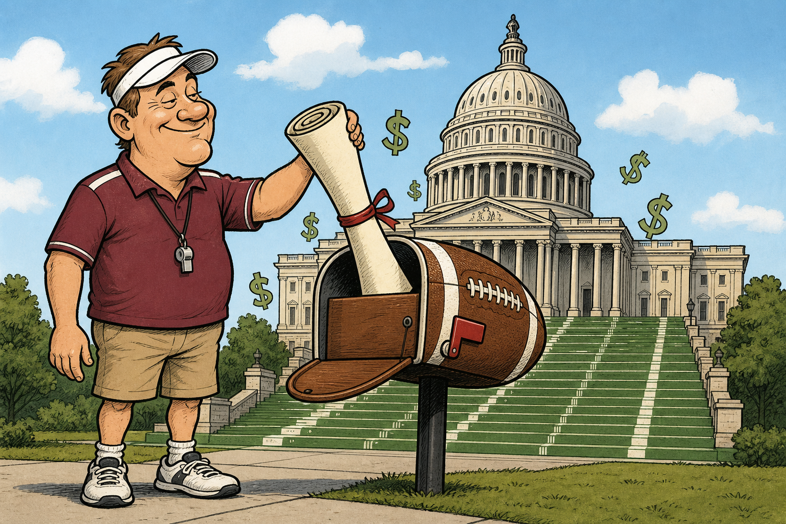 Nick Saban Told Congress to Pass the College Sports Bill. The Senate Leaves Town Friday Without Voting on It.