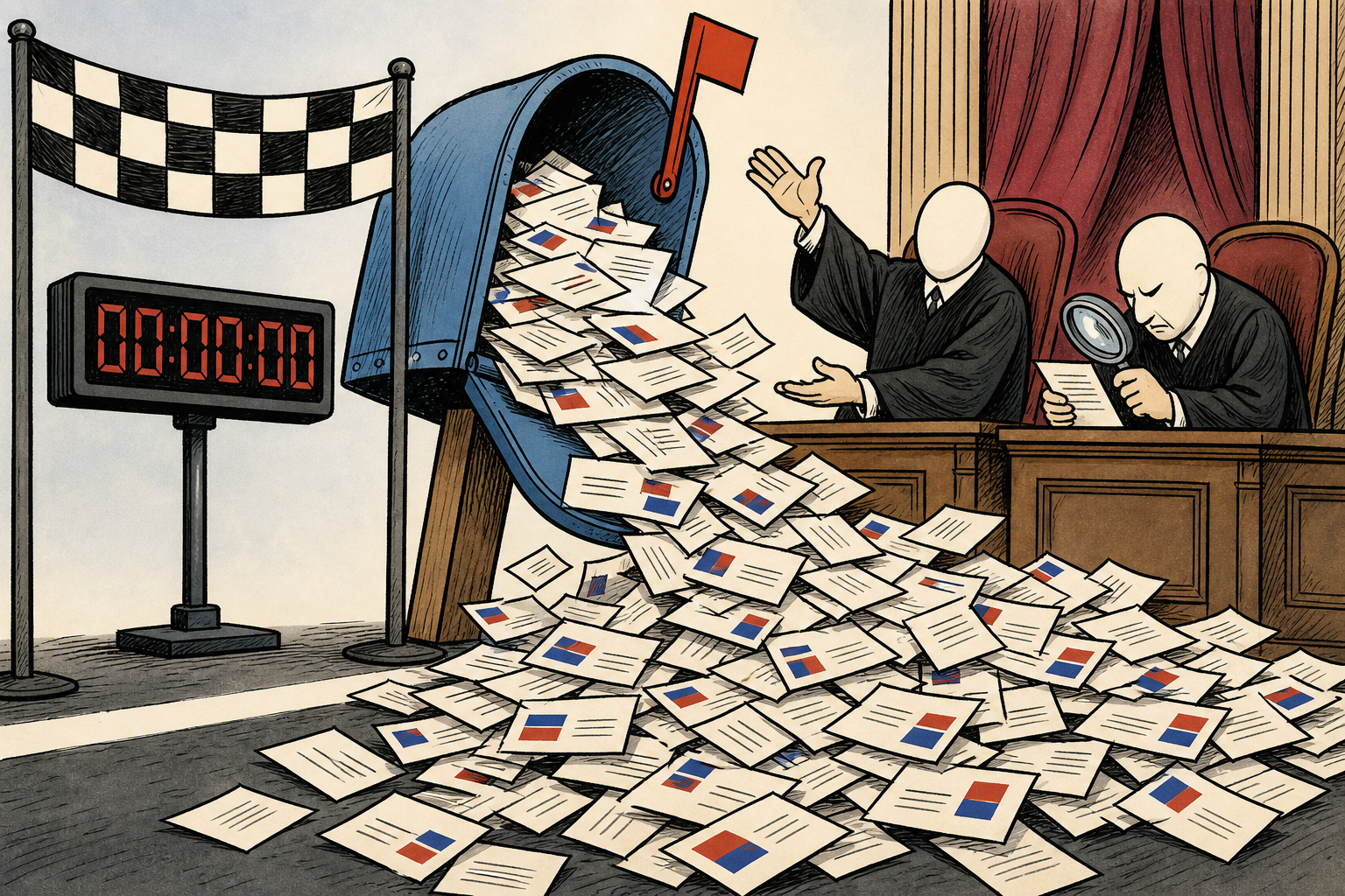 Supreme Court Upholds Late-Arriving Mail Ballots, 5-4; Alito Warns of 'Greater Opportunity for Fraud'