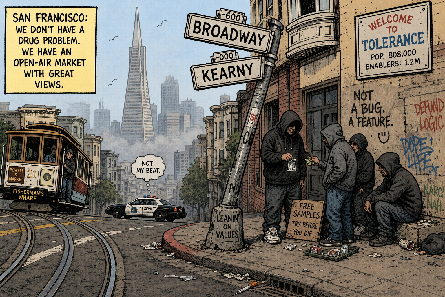Drug Gangs Rule the Streets of San Francisco. The City Let It Happen.