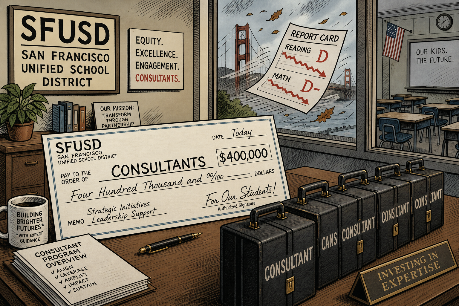$400,000 for Consultants. A Reading Score That Went Backward. This Is San Francisco Schools.