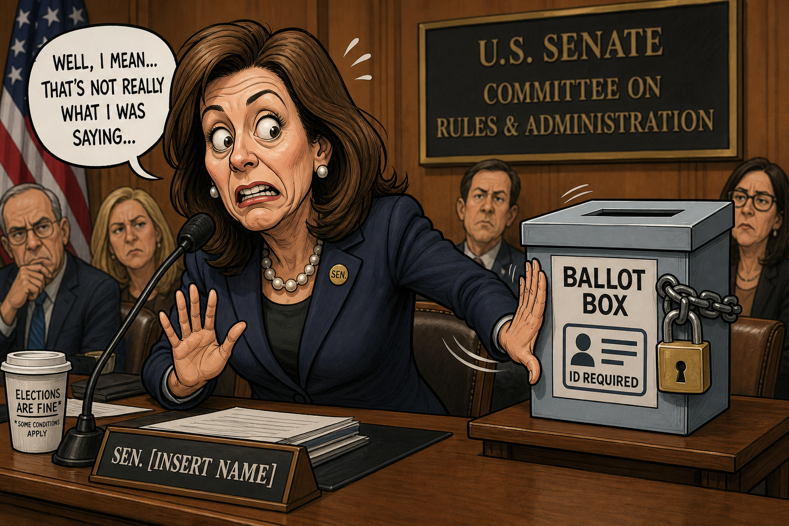 She Said the Quiet Part Out Loud. Proof of Citizenship Would Make It "Hard" for Democrats to Win.