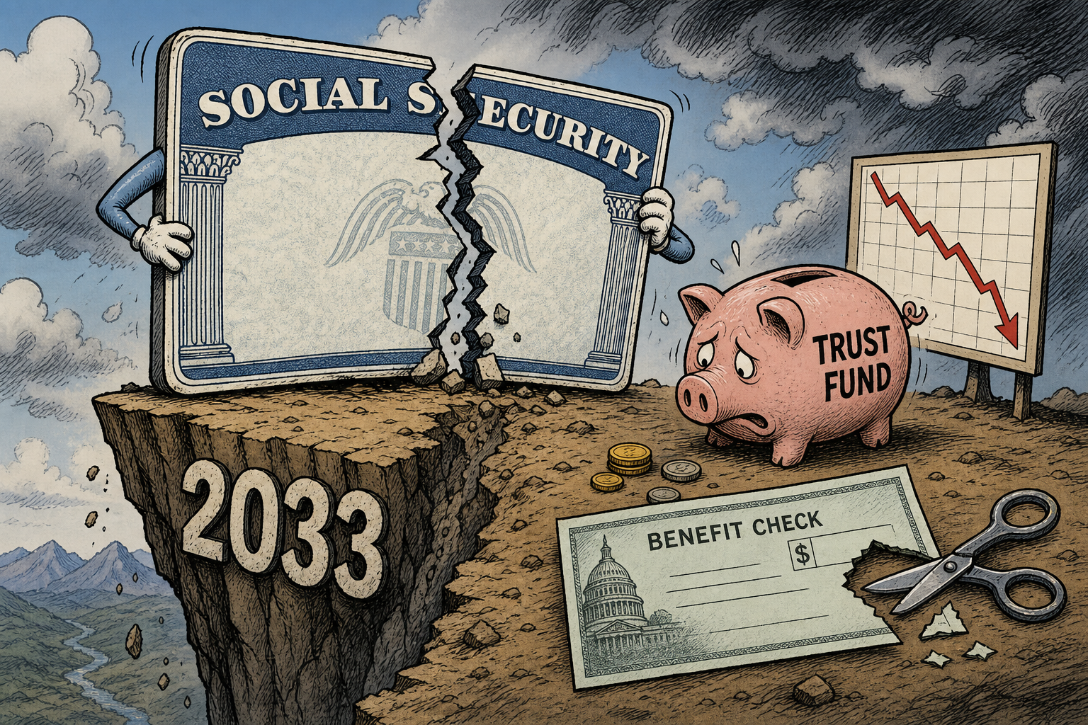 Social Security's 22% Cliff: Cassidy Warns Insolvency Is the No. 1 Issue