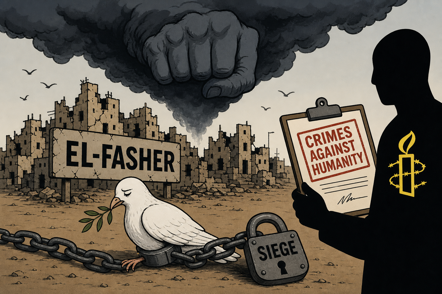Amnesty Says Sudan's RSF Committed Crimes Against Humanity in El-Fasher — as US Aid Cuts Hit the Same Region