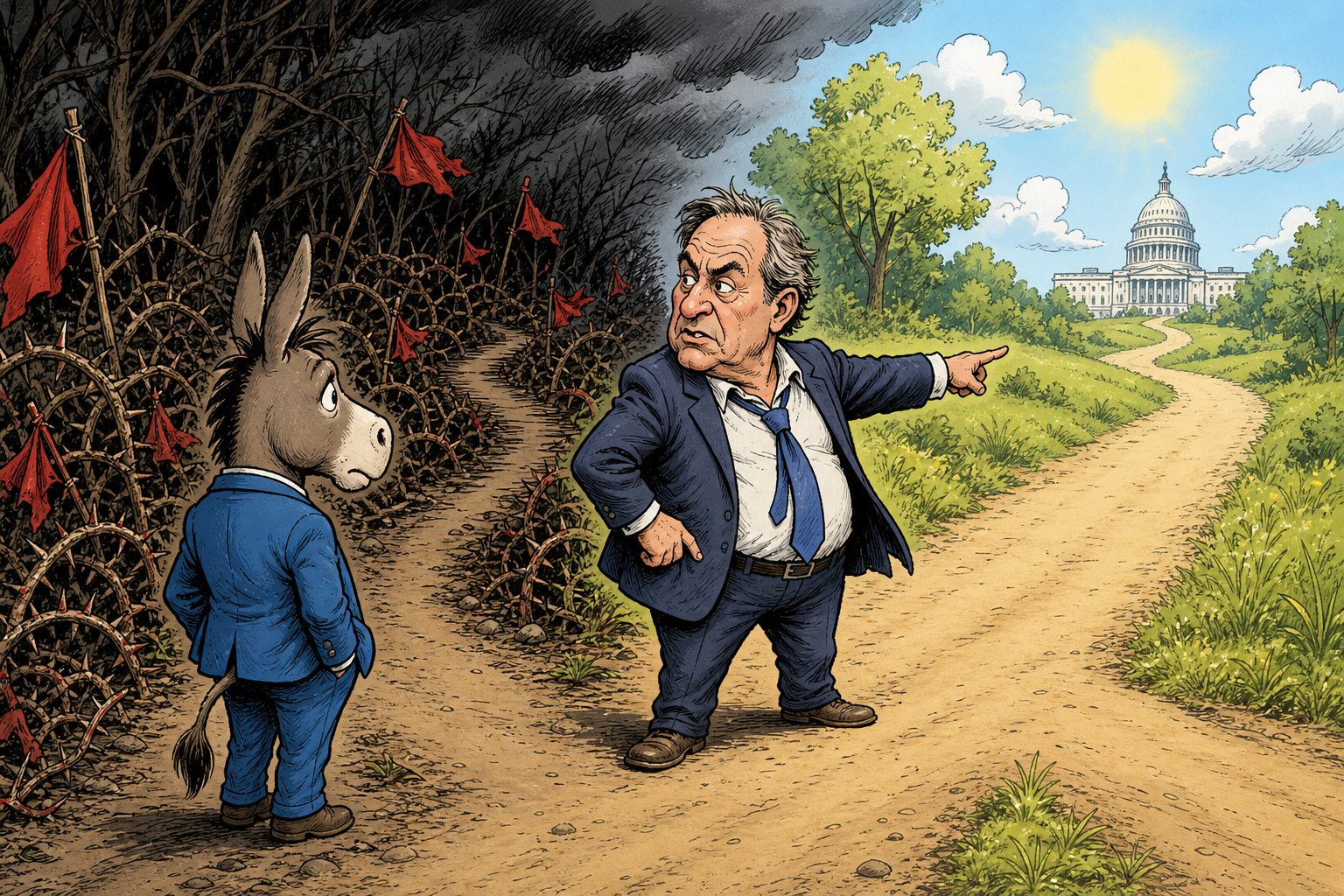 Trump Carried His District in 2024. Now His Message to His Own Party Is: Drop the Socialism.
