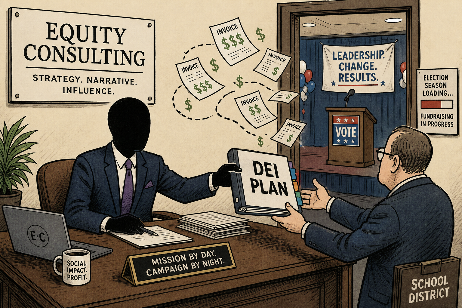 The Lawmaker Who Sat on the Public Education Committee — and Sold DEI to the Schools He Oversaw