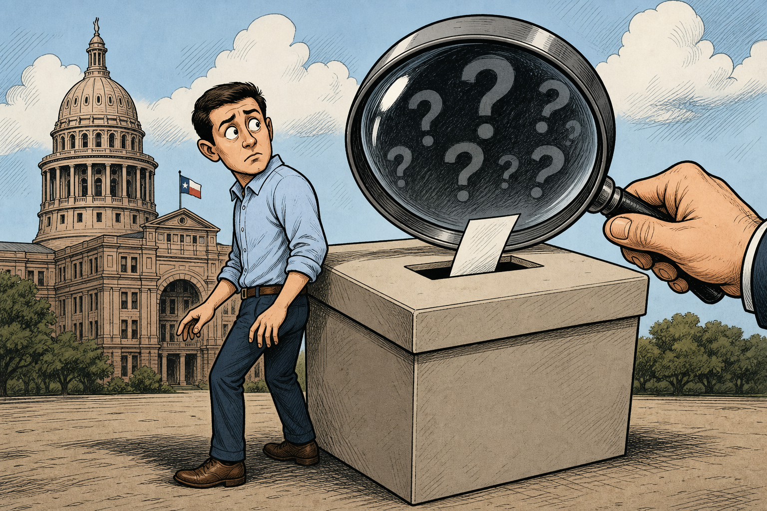 Weeks After Accusing Ken Paxton of Voter Fraud, James Talarico's Own Registration Is Under the Same Scrutiny