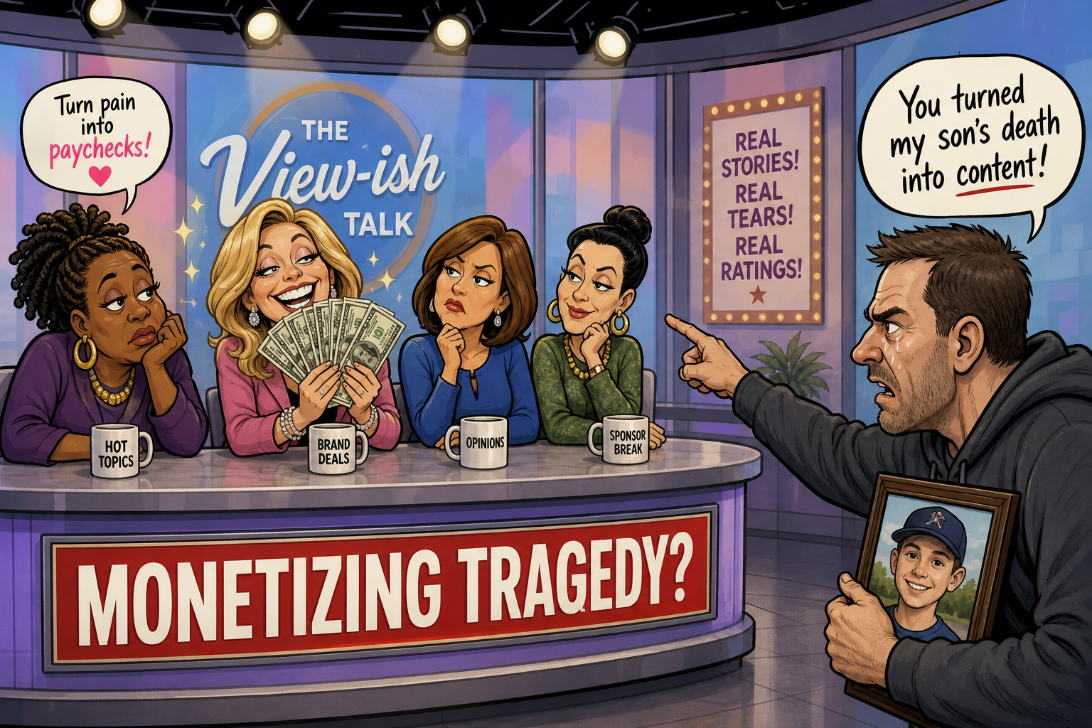 Austin Metcalf's Dad Rips The View's Sunny Hostin: 'Looking to Monetize the Death of My Son'