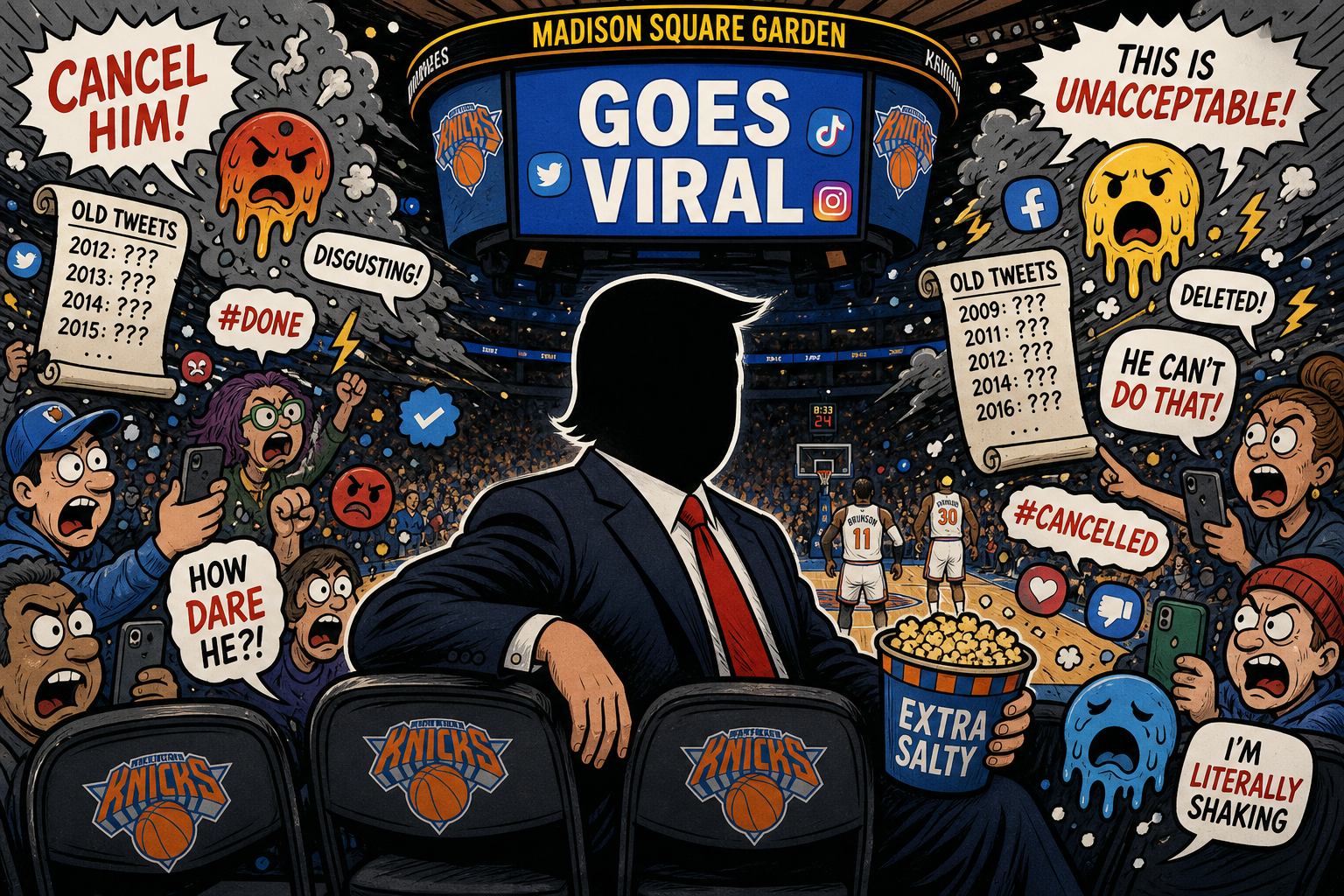 A President Went to a Basketball Game. The Internet Lost Its Mind.