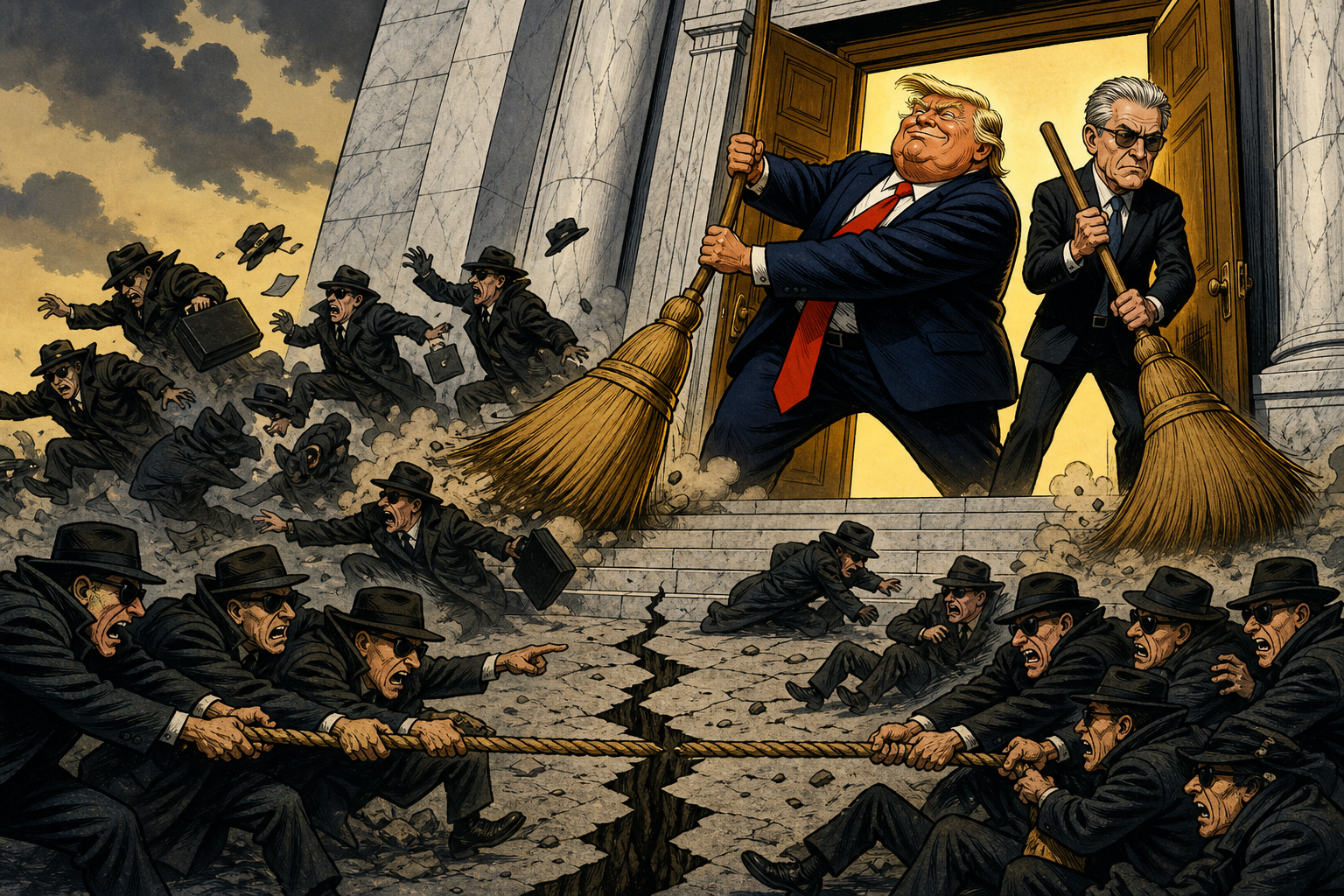 Trump's Intelligence Purge: Bill Pulte, the ODNI Firings, and a Spy-World Civil War