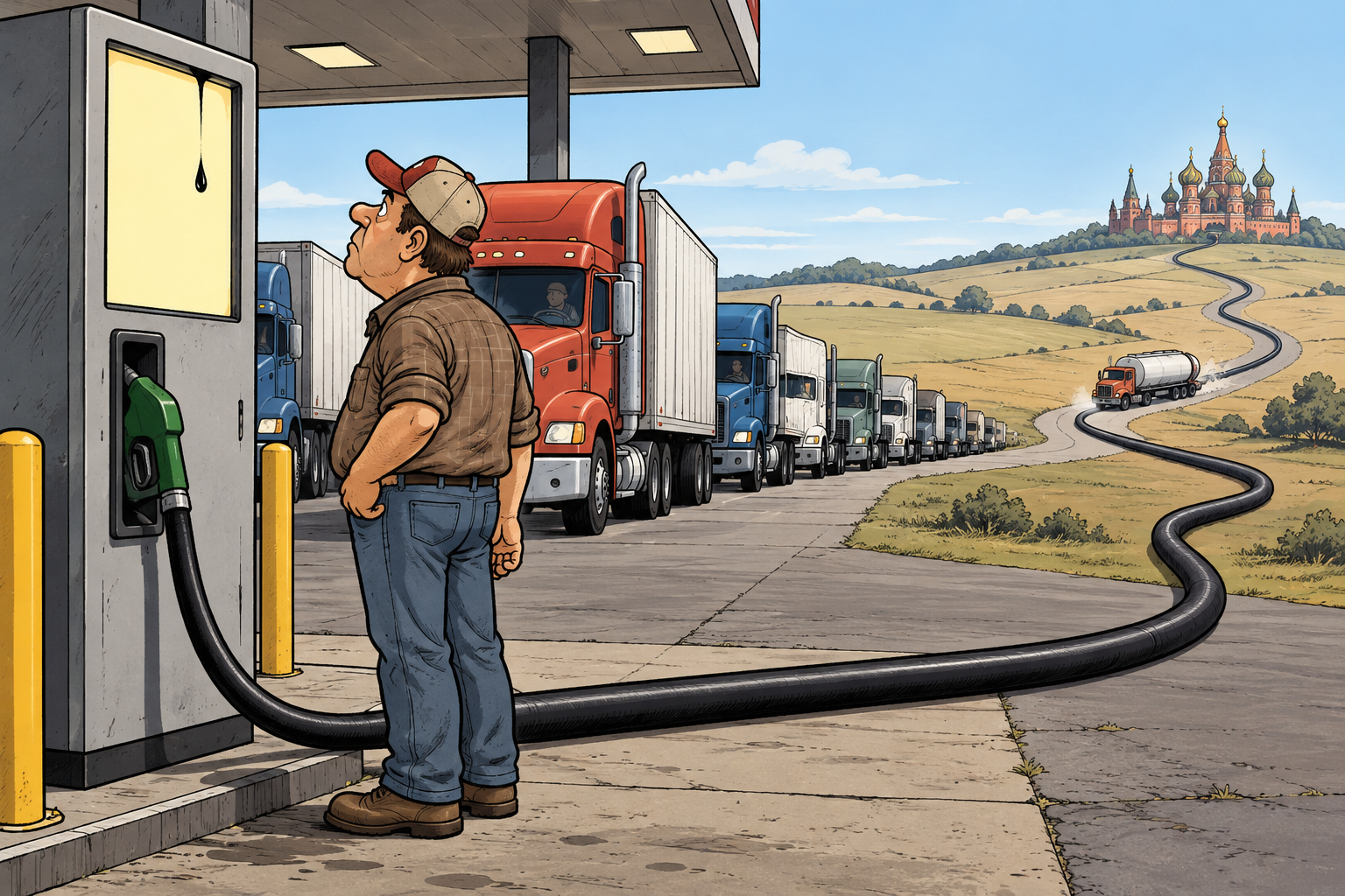 Trump Says Russia Will Supply 300,000 Tons of Diesel. Treasury Has Licensed It Through April.