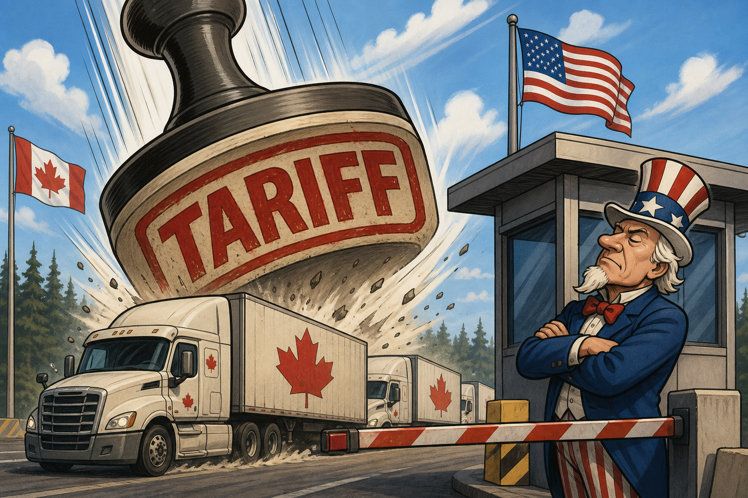 Trump Slaps an Additional 50% Tariff on Canada — Under a Statute Not Used Since 1930