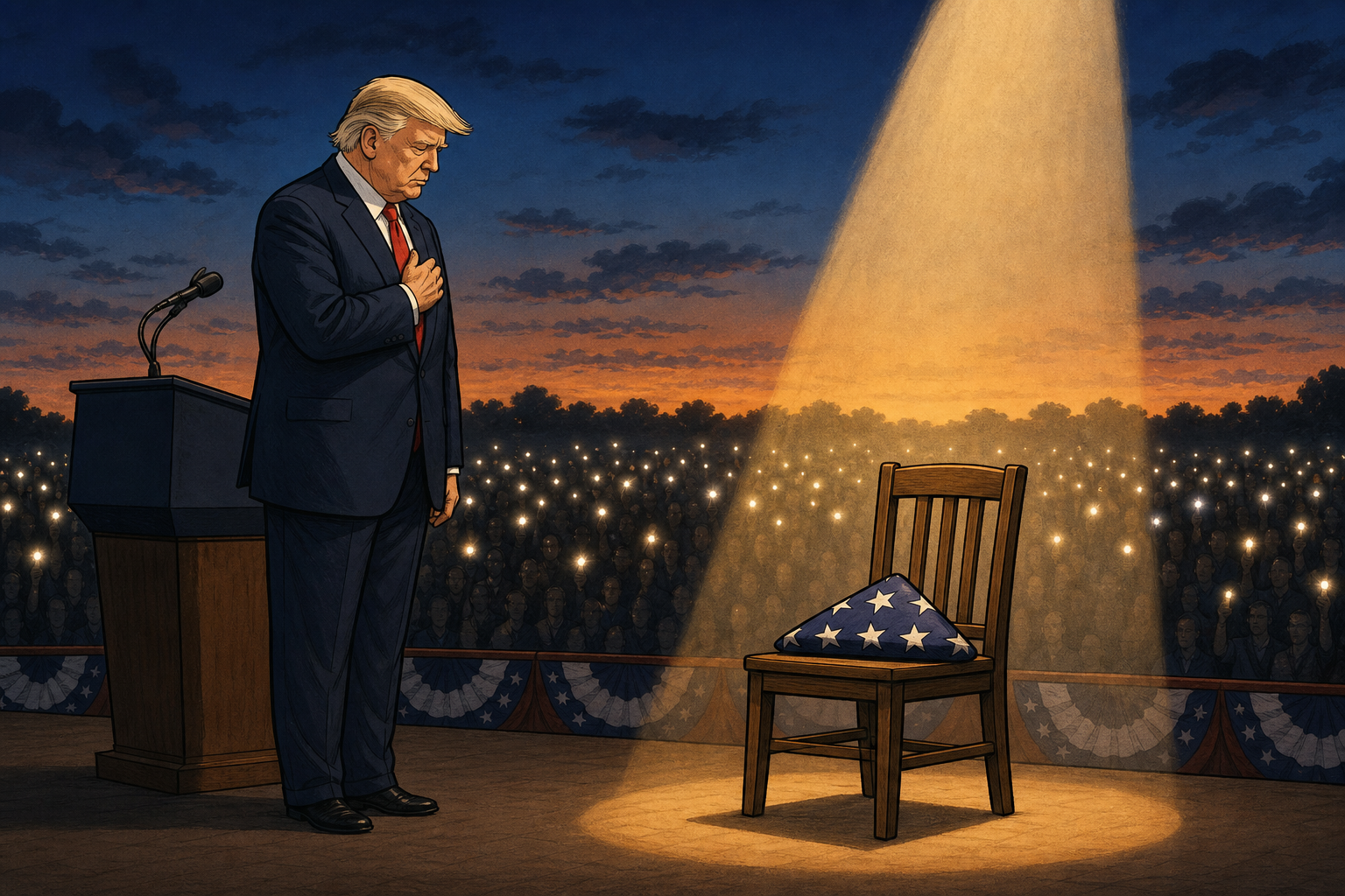 'We Will Not Let Them Win': Trump's Tribute to Charlie Kirk, One Year Later
