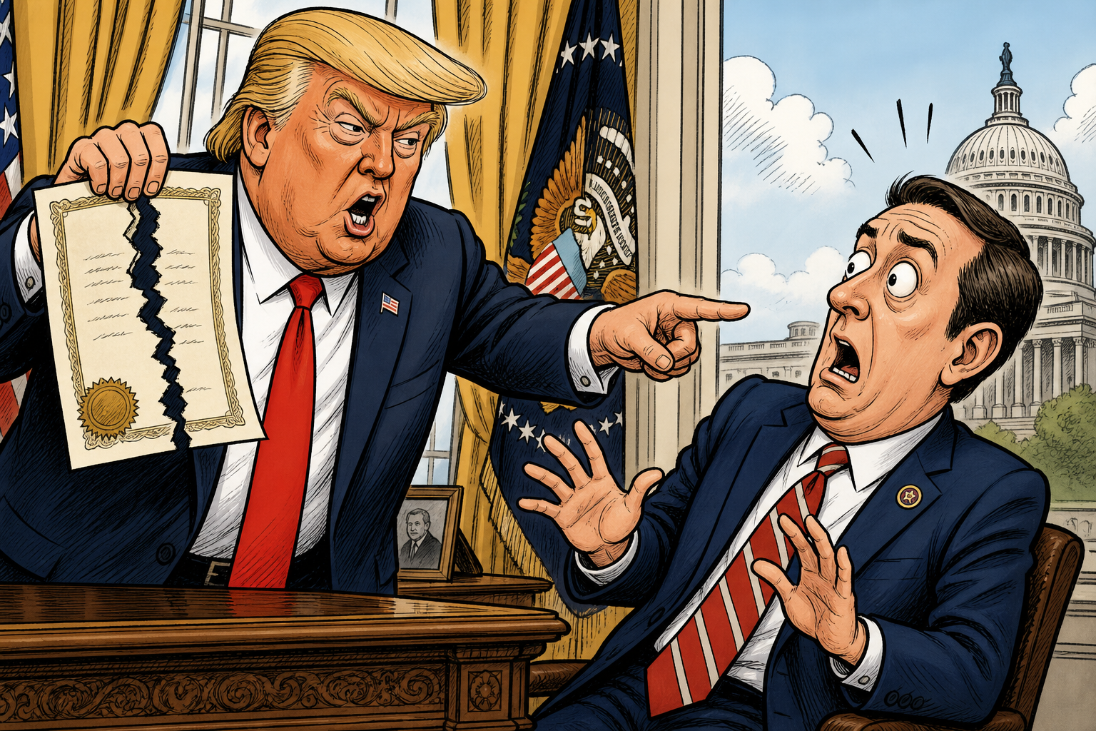Trump Pardoned Rep. Cuellar From 20 Years in Prison — Seven Months Later, He Called Him 'a Weak and Incompetent Version of Me'
