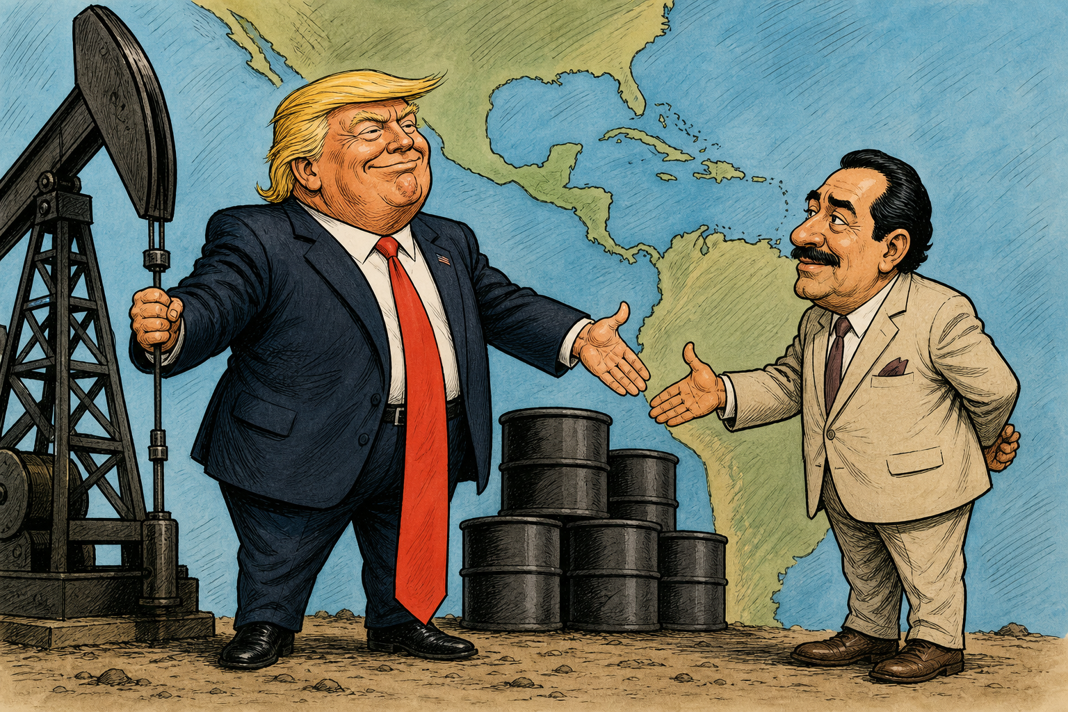 Trump Says the U.S. Just Secured 65 Billion Barrels of Venezuelan Oil. Nobody Will Say Which Companies Hold the Stake.
