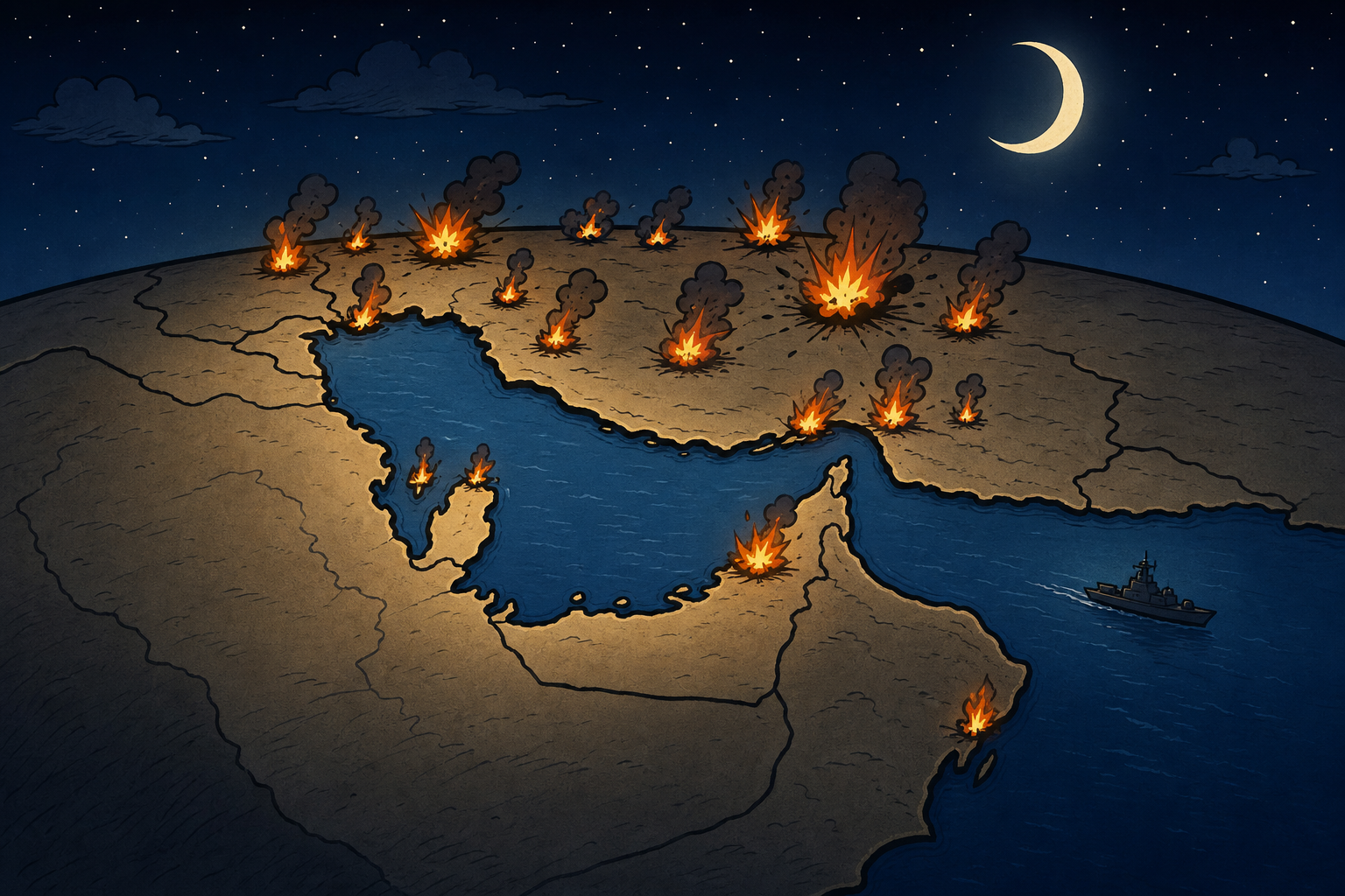 The U.S. Just Completed Its 13th Consecutive Night of Strikes on Iran. Iran Is Rebuilding Faster Than Expected.