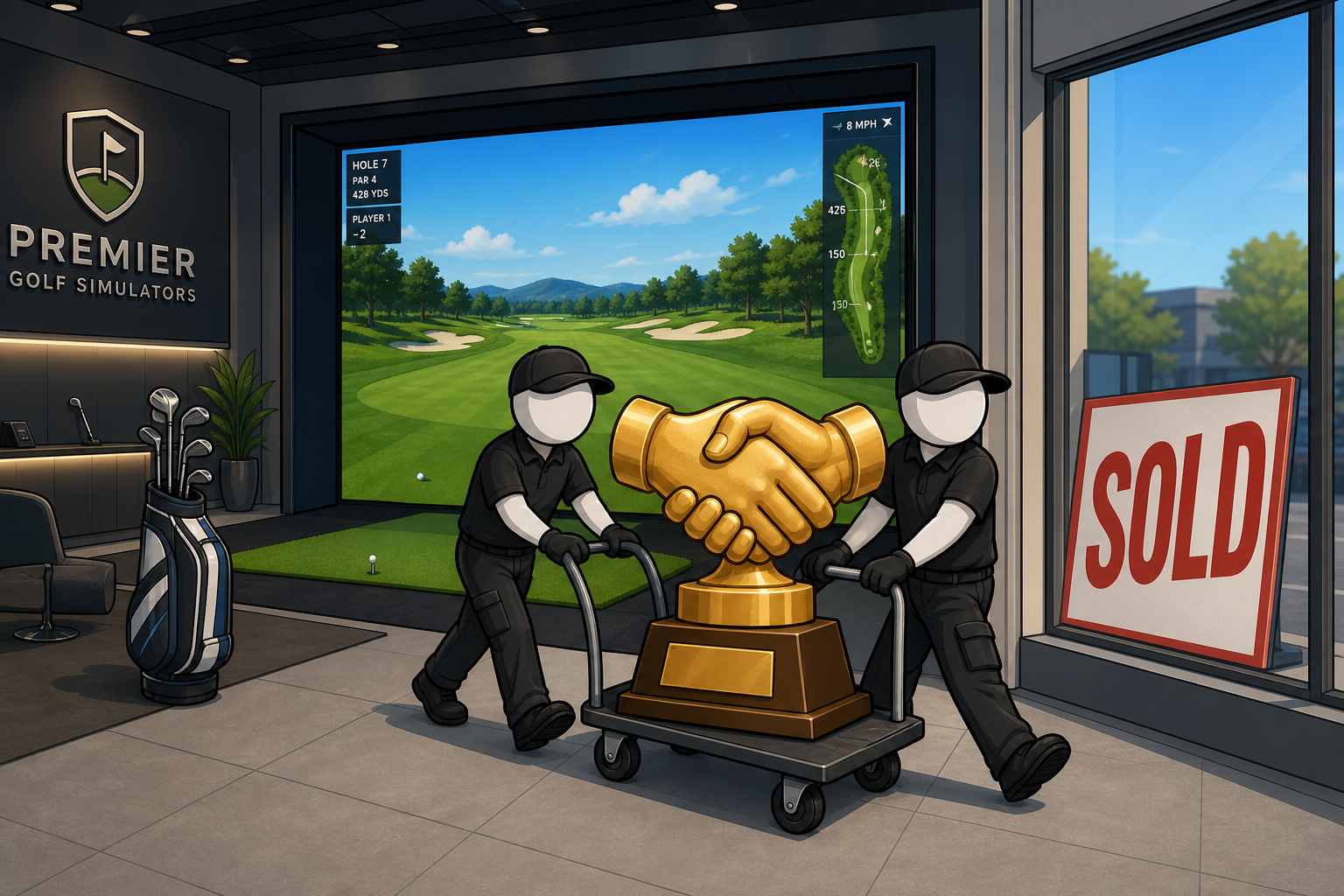 $530 Million. 3.3x Bruin Capital's Money in Five Years. A Cable Spinoff Just Bet Big on a Golf Simulator.