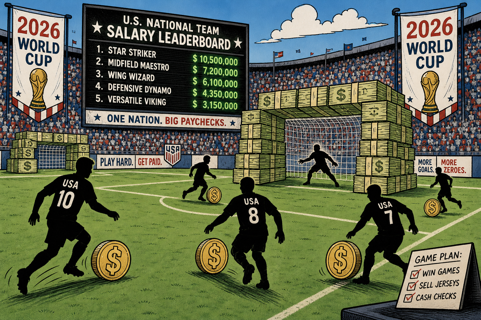 Christian Pulisic Banks $27.5M a Year. He's Still a Rounding Error Next to Ronaldo.
