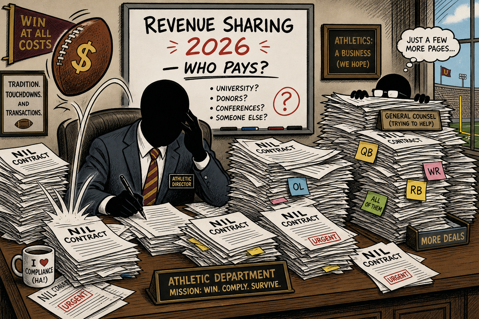 College Athletes Now Sign Real Contracts. An AD Explains How the Money Actually Moves.