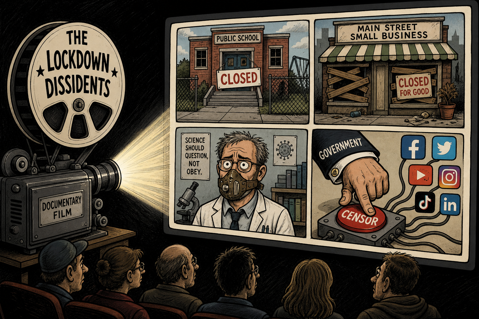 The WSJ Just Put the Lockdown Years on Film — and the Record Is Not Kind to the People Who Ran Them